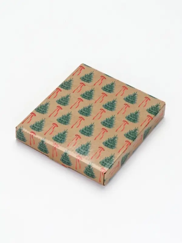 Блюдо новогоднее плоское &laquo;Новогодний сюрприз&raquo;, 15&times;17.3 см
