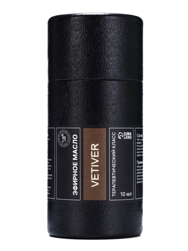 Эфирное масло "Ветивер", 10 мл, в тубусе