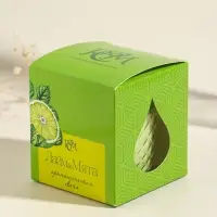 Ароматическая свеча в стакане &laquo;Лайм и мята&raquo;, 8&times;8.5 см, 30 ч