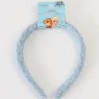 Ободок для волос плюшевый, цвет голубой, Холодное сердце