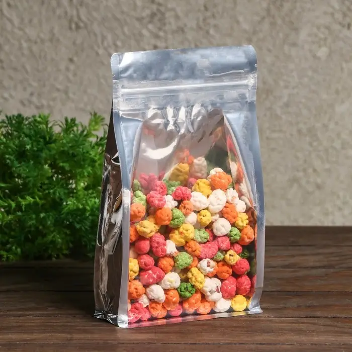 Пакет дой пак с окном,с еврослотом,белый, 14 х 24 см,200 мкм Пакет дой пак с окном,с еврослотом,белый, 14 х 24 см,200 мкм