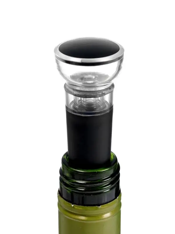 Набор сомелье электрический LSH-04, пробка, аэратор, штопор, от батареек, пластик