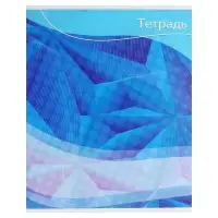 Тетради 5 штук, 48 листов в линию Calligrata &laquo;Графика-2&raquo;, обложка мелованный картон, блок №2, белизна 75% (серые листы)