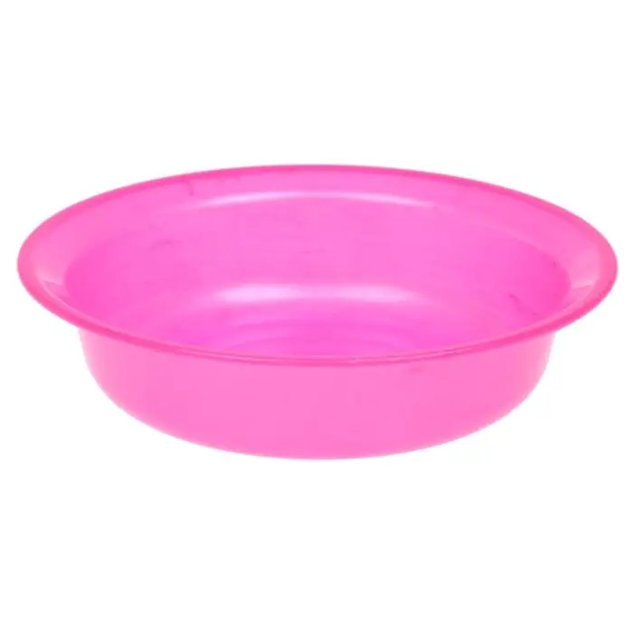 Тарелка глубокая ПластоС, 1 л, пластик, МИКС