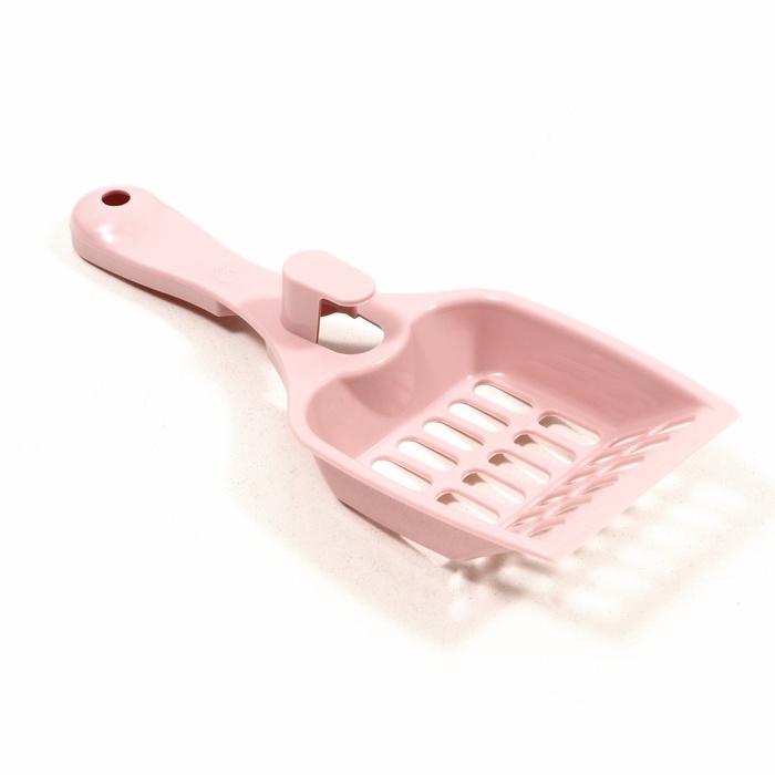 Туалет  Туалет "Лекси" для кошек, с решёткой и совком 45 х 36 х 15 см, розовый