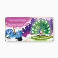 Тактильная книжка "Дружный зоопарк", Синий трактор Тактильная книжка "Дружный зоопарк", Синий трактор