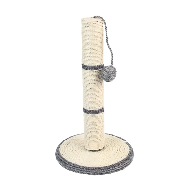 VETTA Когтеточка для домашних животных, бамбук, сизаль, 24,5х40 см, мячик