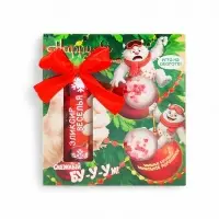 Подарочный набор новогодний "Happiki" снежный бум, 390 г Подарочный набор новогодний "Happiki" снежный бум, 390 г