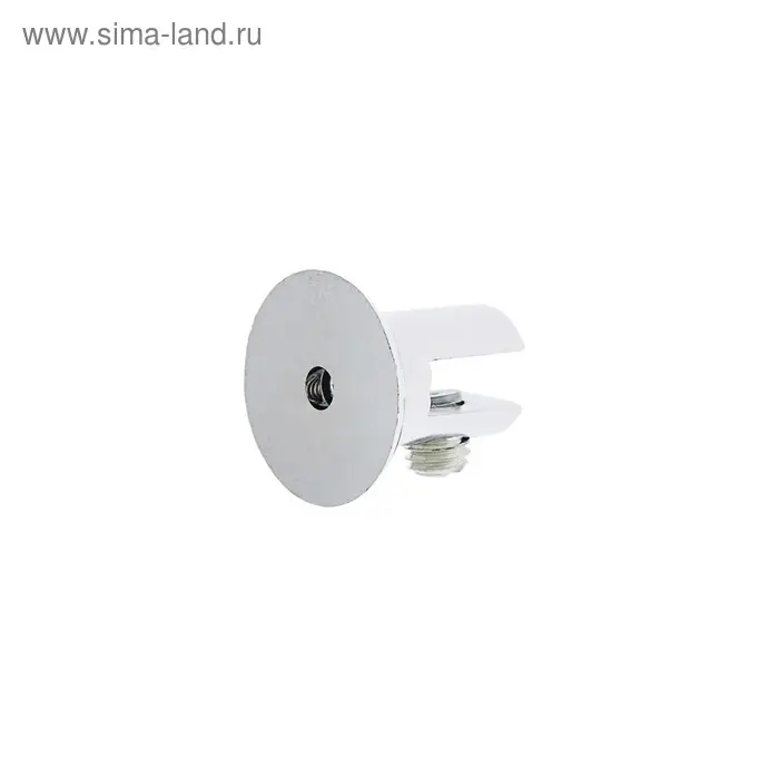 Полкодержатель, для полки до 6 мм, цвет хром Полкодержатель, для полки до 6 мм, цвет хром