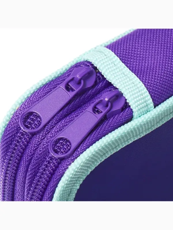 Пенал школьный, 2 секции, 12.5&times;20.5&times;4 см &laquo;Сиба&raquo;