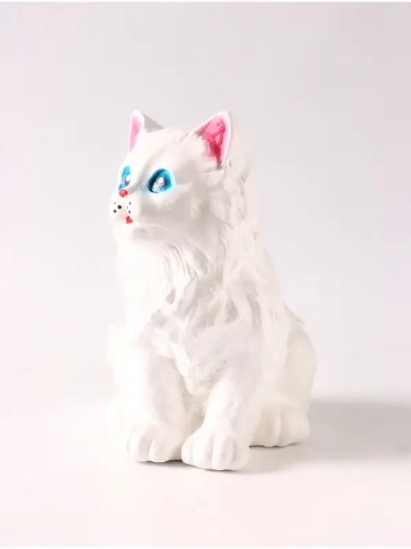 Копилка для денег &laquo;Котенок большой&raquo; 20 см, белая