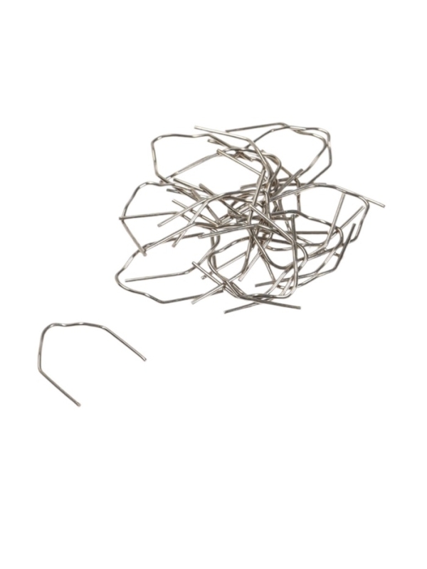 Скоба для ремонта пластика ТУНДРА, с внешним углом, d=0.8 мм, 500 шт. Скоба для ремонта пластика ТУНДРА, с внешним углом, d=0.8 мм, 500 шт.