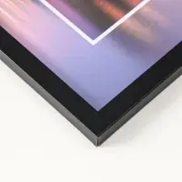 Фоторамка для фото " Lumo" 30х40 см,  набор 3 шт, (пластиковый экран), чёрный