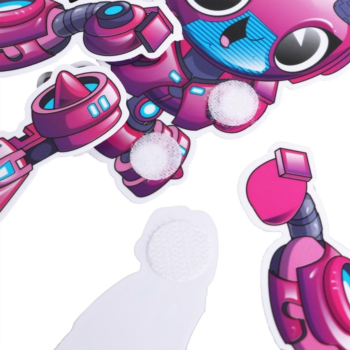 Игра на липучках «Мои роботы» Игра на липучках «Мои роботы»