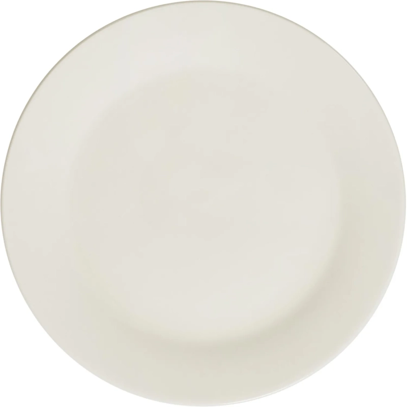 Тарелка Makalu, D203мм, фарфор,  белая 6шт/уп