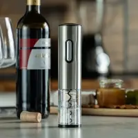 Винный набор Wine Diesel, серебристый