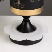 Аромалампа электрическая RISALUX &laquo;Фигура&raquo;, подсветка, RGB, E14, 40 Вт, RGB, чёрная, 10&times;10&times;24.5 см