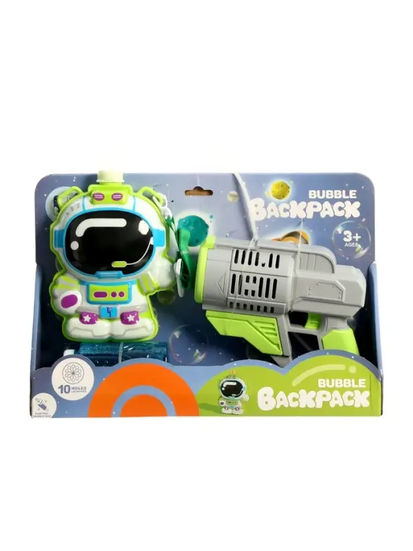 Генератор мыльных пузырей "Космонавт", работает от батареек