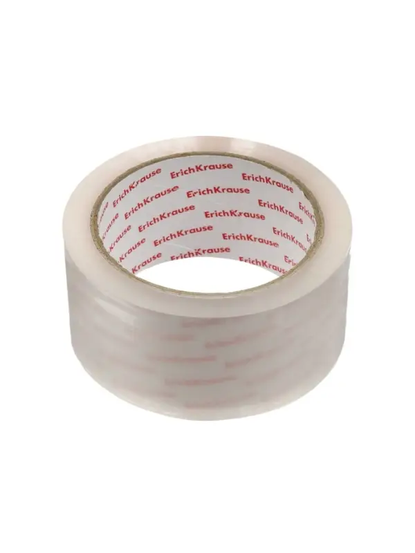 Клейкая лента ErichKrause Low noise, упаковочная, 48 мм &times; 50 м, повышенная прозрачность, бесшумная