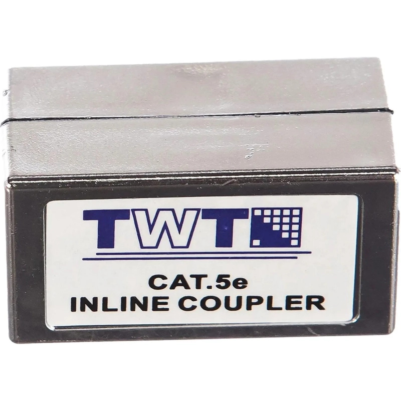 Адаптер проходной TWT TWT-CP45STP5E RJ-45, экранированный, категории 5е