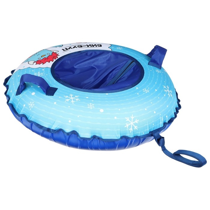 Тюбинг-ватрушка ONLYTOP, диаметр чехла 90 см Тюбинг-ватрушка ONLYTOP, диаметр чехла 90 см
