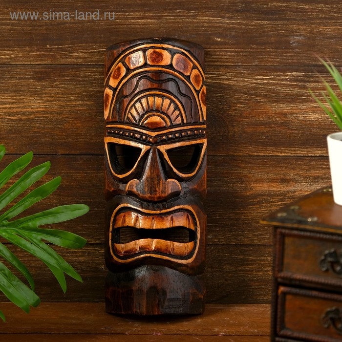 Маска дерево Маска дерево "Абориген" МИКС 35 см