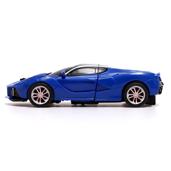 Робот инерционный «Спорткар», трансформируется при столкновении, цвета МИКС Робот инерционный «Спорткар», трансформируется при столкновении, цвета МИКС