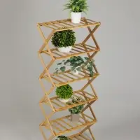 Стеллаж универсальный, 6 полок, 50&times;25&times;110 см, напольный, открытый, Greengo