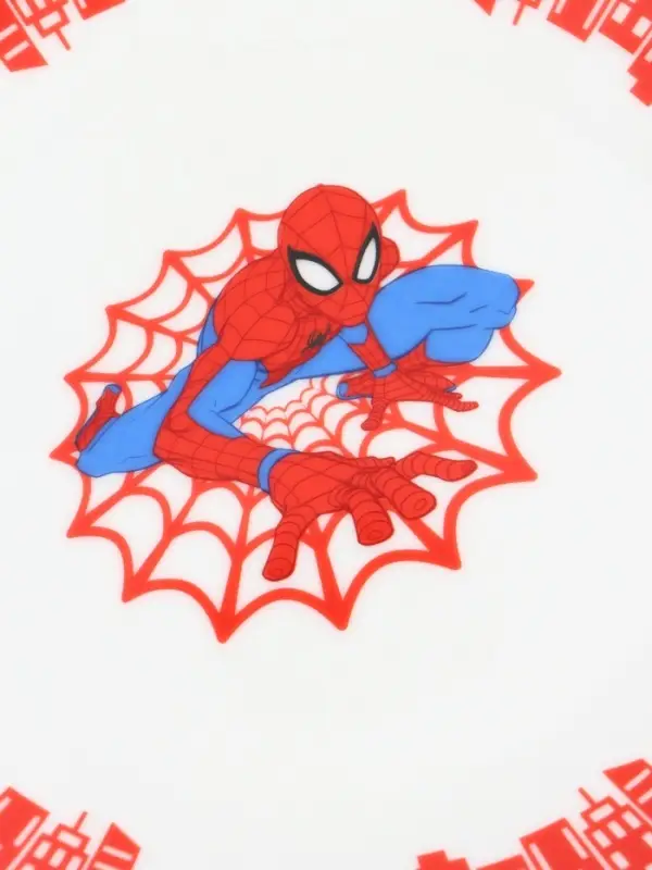 Набор посуды керамической детской, 3 предмета: кружка 200 мл, тарелка 19 см, салатник 250 мл, &laquo;Ты - супергерой&raquo;