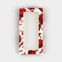 Коробка для шоколада «Для тебя», с окном, 17.3 х 8.8 х 1.5 см