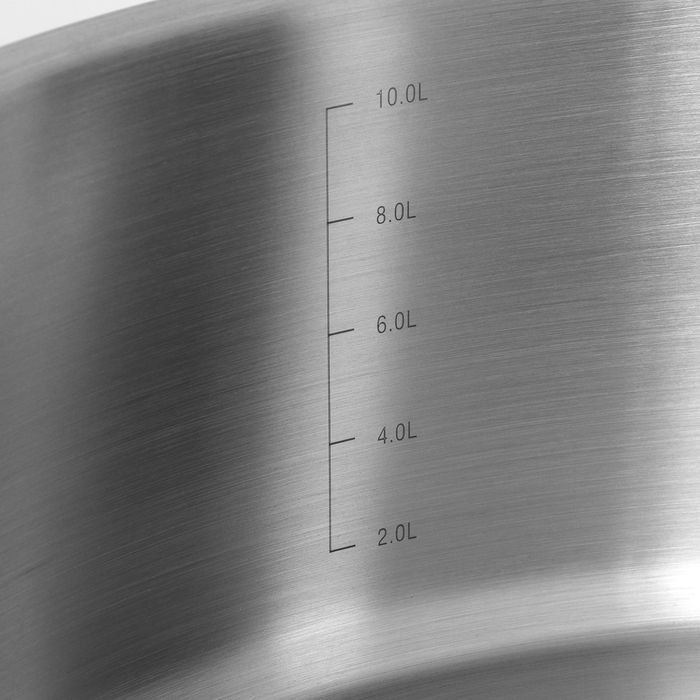 Кастрюля «Общепит», 12 л, капсульное дно, индукция Кастрюля «Общепит», 12 л, капсульное дно, индукция