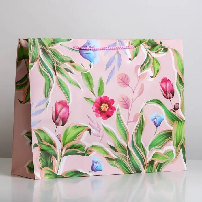 Пакет подарочный ламинированный, упаковка, «8 марта», L 31 х 40 х 11.5 см Пакет подарочный ламинированный, упаковка, «8 марта», L 31 х 40 х 11.5 см