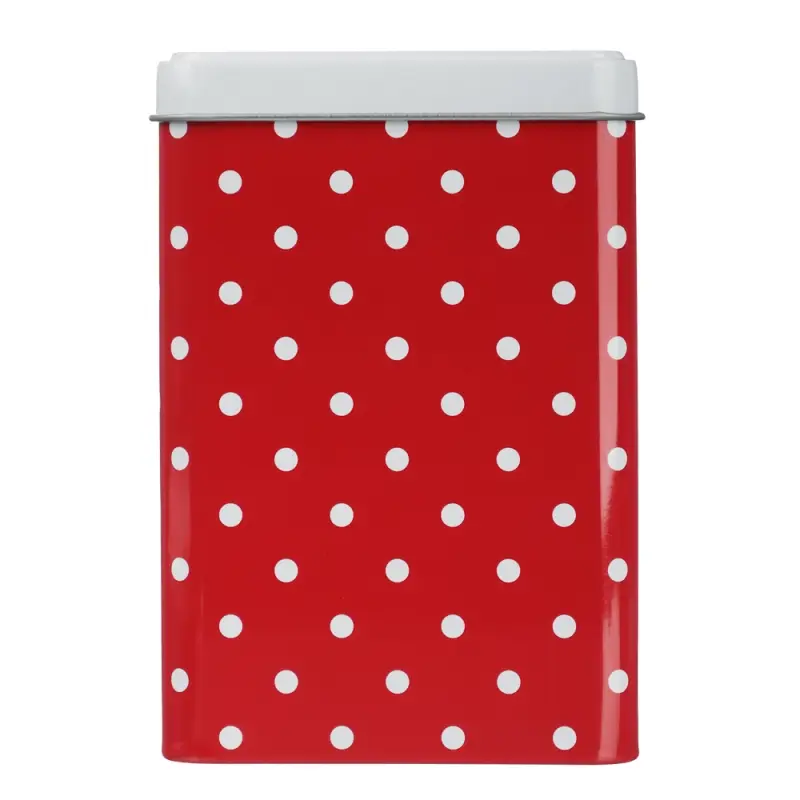 Банки для сыпучих продуктов тм VETTA, Горошек, 10x10x15см, жесть