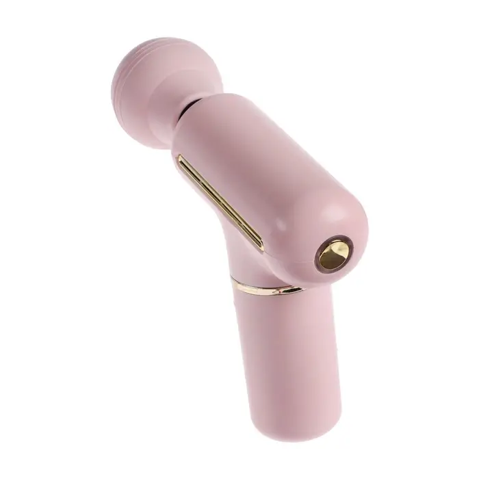 Массажёр для тела LEM-54, перкуссионный, 4 режима, 1200 мА/ч, розовый