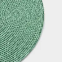 Салфетки сервировочные на стол Magistro &laquo;Лофт&raquo;, 4 шт., d=38 см, зелёные