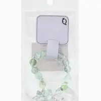 Браслет с подвесками &laquo;Сахарный. Мишка&raquo;, шар №10/8, d=6 см, зелёный, голубой в серебре