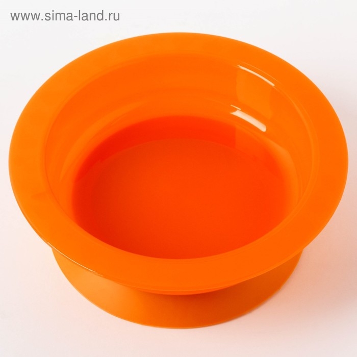 Тарелка детская на присоске, глубокая, 470 мл, от 5 мес., цвета МИКС, 400 мл, 17,5х17,5х4,3 Тарелка детская на присоске, глубокая, 470 мл, от 5 мес., цвета МИКС, 400 мл, 17,5х17,5х4,3