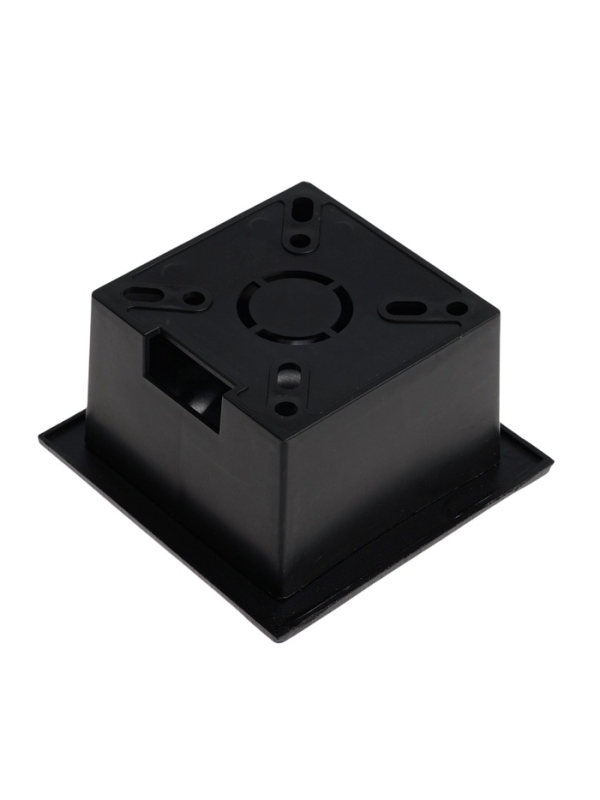 Встраиваемый светильник для лестницы, IP65, 3 Вт, 6500К, 68x68, квадрат, черный