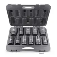 Набор головок для механического гайковерта 1"DR (21-50мм) (11 предметов) AVS NGL01-11I
