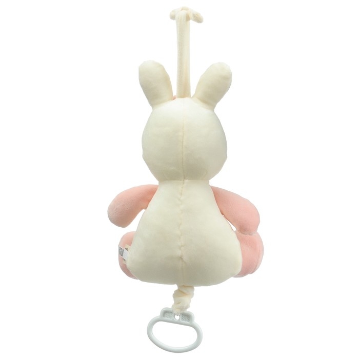 Подвеска музыкальная «Милая зайка», заводная, с погремушкой, на кроватку, коляску, Крошка Я Подвеска музыкальная «Милая зайка», заводная, с погремушкой, на кроватку, коляску, Крошка Я