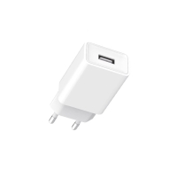 Сетевое зарядное устройство GoPower GP1U, 1 USB, 2.4 А, белое