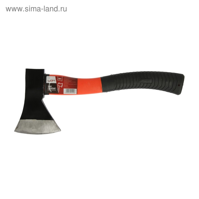 Топор столярный ЛОМ, фиберглассовое топорище 38 см, 600 г Топор столярный ЛОМ, фиберглассовое топорище 38 см, 600 г