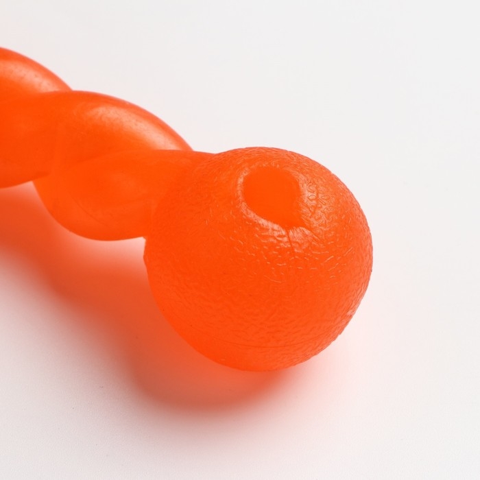 Игрушка Игрушка "Плетёнка" большая, 29 см, каучук, красная