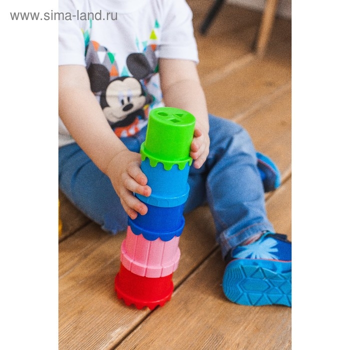 Пирамидка для песка №71, цвета МИКС