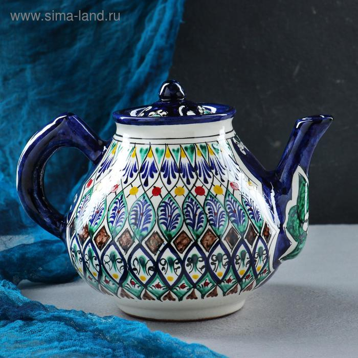 Чайник Риштанская Керамика 1600мл микс Чайник Риштанская Керамика 1600мл микс