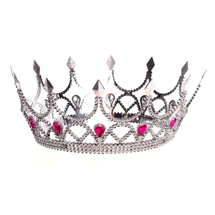 Карнавальный набор «Королева», 3-5 лет, корона, юбка 30 см, цвет белый Карнавальный набор «Королева», 3-5 лет, корона, юбка 30 см, цвет белый