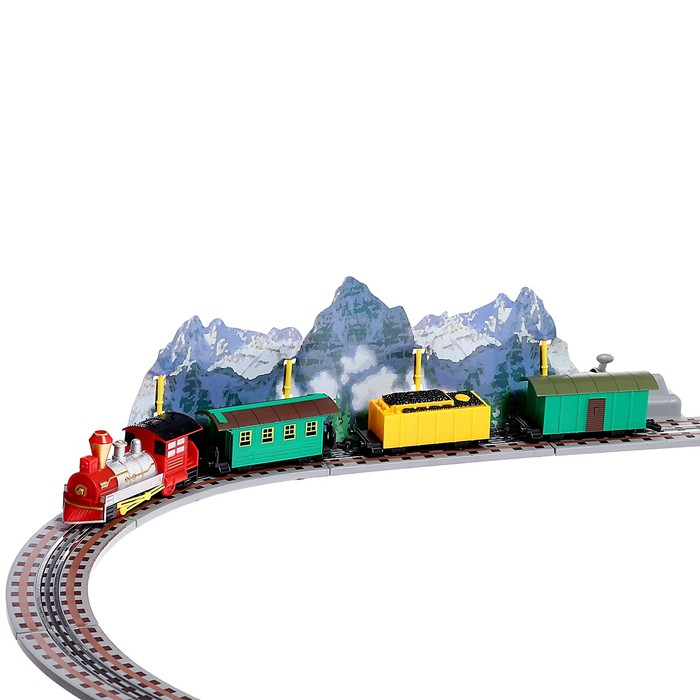 Железная дорога «Дальнее путешествие», работает от сети, протяжённость пути 5,06 м Железная дорога «Дальнее путешествие», работает от сети, протяжённость пути 5,06 м