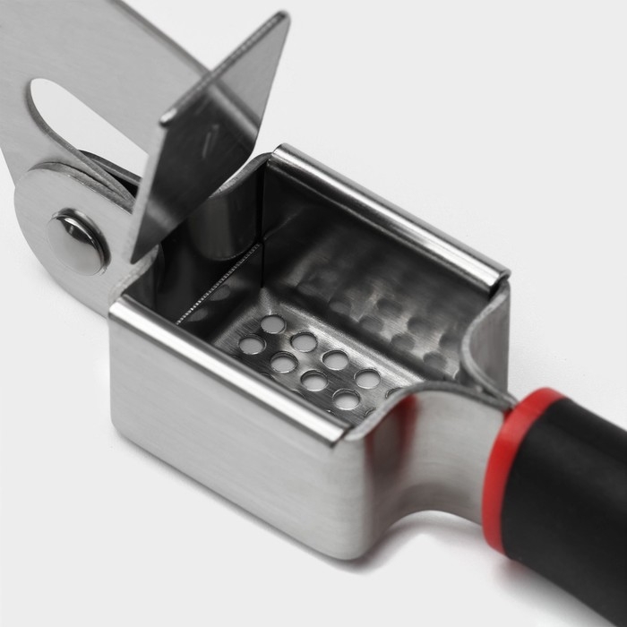 Пресс для чеснока Доляна Digma, 21 см, нержавеющая сталь, цвет чёрный, красный Пресс для чеснока Доляна Digma, 21 см, нержавеющая сталь, цвет чёрный, красный