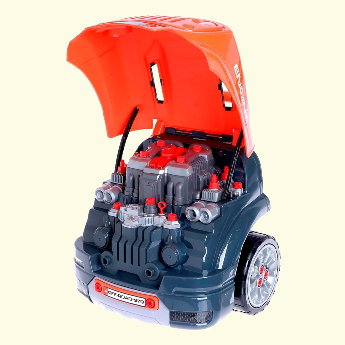 Набор механика, собери двигатель «Джип» Набор механика, собери двигатель «Джип»