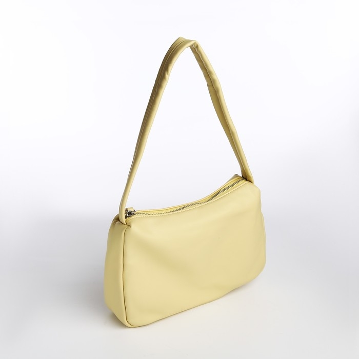 Сумка женская на молнии, цвет жёлтый Сумка женская на молнии, цвет жёлтый